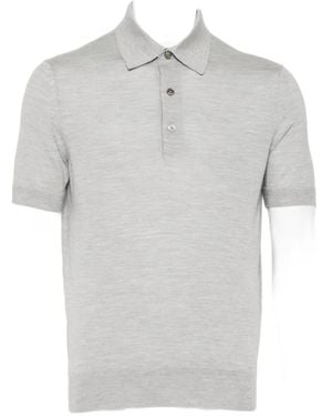 Tom Ford Fine Gauge Polo Shirt - Grey