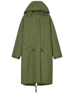 Closed Parka Mit Kapuze - Grün