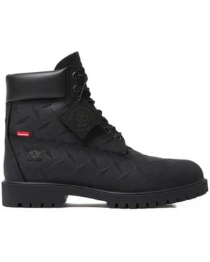 Timberland X Supreme Diamond-Plate Premium Boots - Black