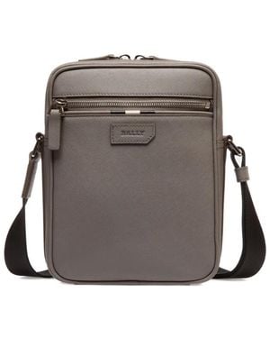 Bally Crossbodytas Met Lintdetail - Grijs