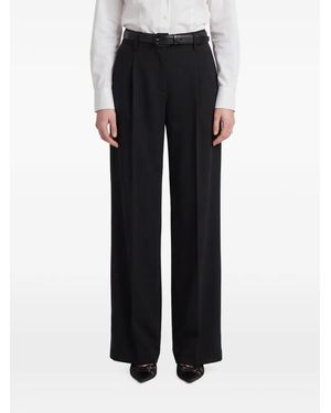 SUTTON NEW YORK Pantalones Rectos Con Pinzas - Negro