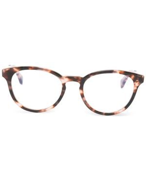 Dita Eyewear Khaysun Brille Mit Rundem Gestell - Braun