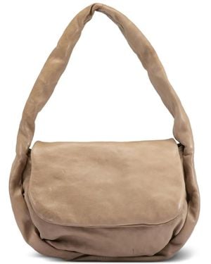 Officine Creative Bolina 047 Folded Cross Body Bag - Natural