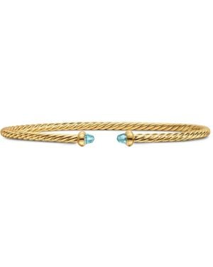 David Yurman Micro Cablespira Flex Bracelet - Metallic