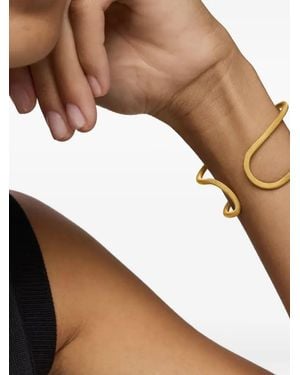 Tous Heart-Motif Bracelet - Brown