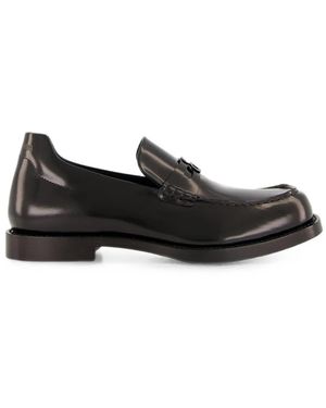 Balenciaga Mocassins Comfy À Bout Carré - Black