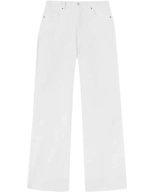RETORI Gabardine Five-Pocket Trousers - White