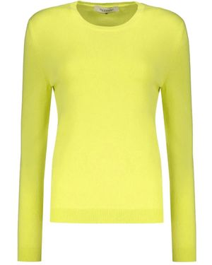 Valentino Garavani Crew-Neck Jumper - Yellow