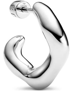 Maria Black Anil Hoop Earring - Metallic