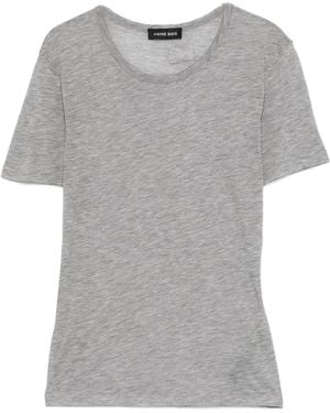 Anine Bing Short-Sleeves T-Shirt - Grey