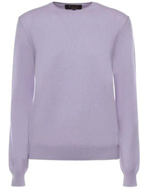 Loro Piana Sergio Crew-Neck Jumper - Purple