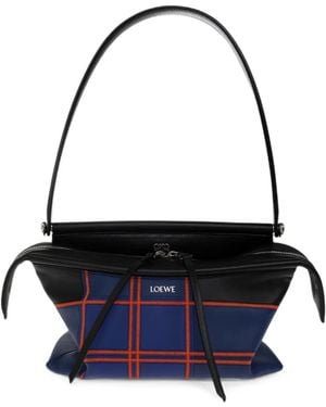Loewe Small Whisker Tote Bag - Blue