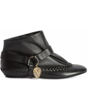 PUCCI Leather Ankle Boots - Black