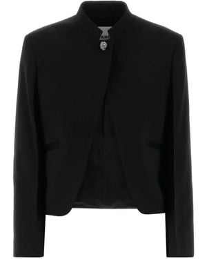 Jil Sander Button-Up Blazer - Black