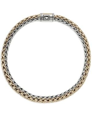 John Hardy 14Kt Gelbgoldarmband Aus Sterlingsilber - Mettallic