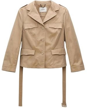 Dorothee Schumacher コットン ジャケット - ナチュラル