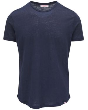 Orlebar Brown ラウンドネック Tシャツ - ブルー