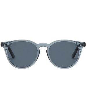 Fora Goldlover Round-Frame Sunglasses - Blue