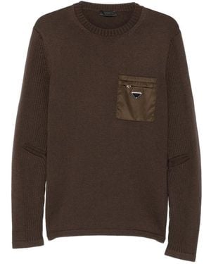Prada Wool Jumper - Brown