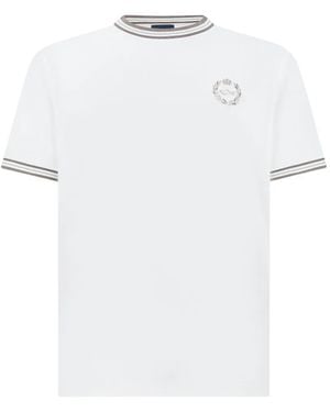 Paul & Shark X-Soft Heraldic-Embroidered T-Shirt - White