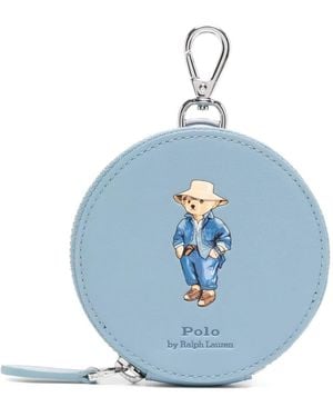Polo Ralph Lauren Portefeuille À Imprimé Graphique - Bleu