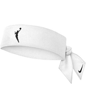 Nike Wnba Logo-Print Head Tie - White