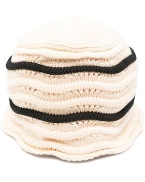 THE GARMENT Crochet Hat - Natural