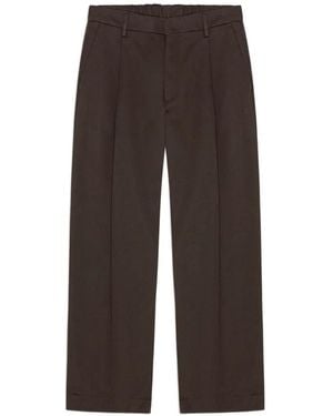 NN07 Kay Pleated Pants - Brown