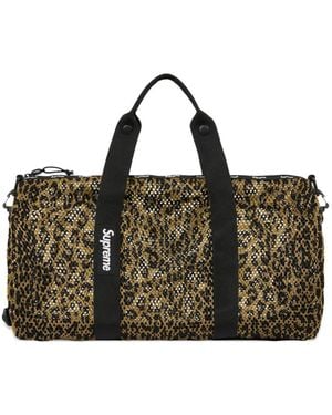 Supreme Reisetasche aus Mesh - Schwarz