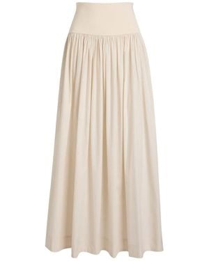 Esse Studios Zip-up maxi skirt - Weiß