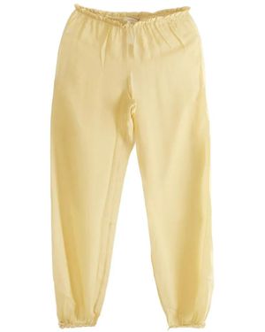 Paloma Wool Pantalones Weza Translúcidos - Amarillo