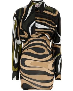 PUCCI Marble Dress - Black