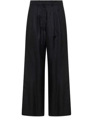 PT Torino Pleated Pants - Black