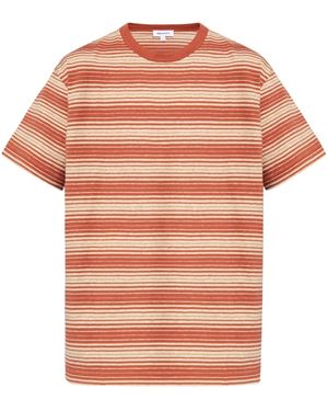 Norse Projects ストライプ Tシャツ - オレンジ