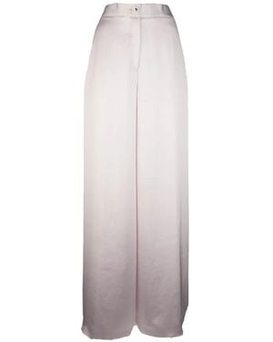 Genny Pantalones Anchos - Blanco