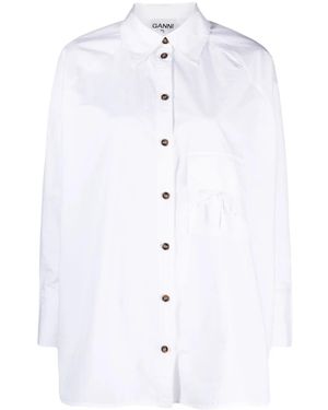 Ganni Shirts - White