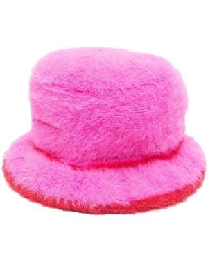 Jacquemus Le Bob Neve Bucket Hat - Pink