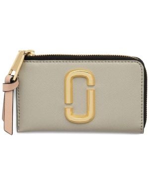 Marc Jacobs The Snapshot J-Marc Wallet - Natural