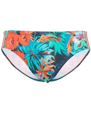 Orlebar Brown Floral Print Swim Trunks - Blue