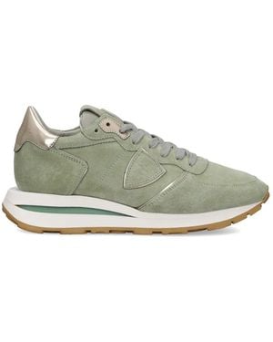 Philippe Model Tropez Haute Trainers - Green