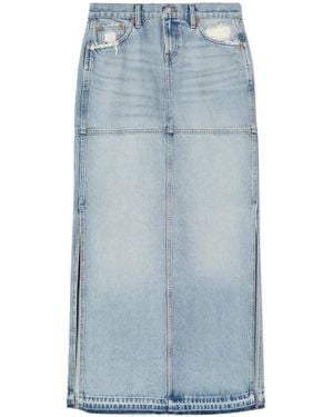 RE/DONE Denim Skirt - Blue