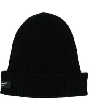 Undercover Gerippte Beanie - Schwarz