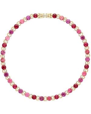 Dinny Hall Shuga Tennis Multi-Stone Bracelet - Pink