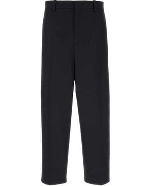 Jil Sander Midnight- Trousers - Blue