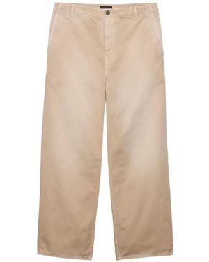 Prada Gabardine Pants - Natural