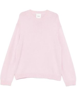 Nanushka Pullover Mit Rundhalsausschnitt - Pink