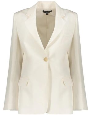Ellery Blazer Con Botones - Blanco