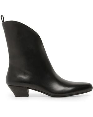 Marsèll Goccio Leather Boots - Black