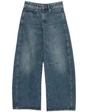 Soeur Gaspard Wide-Leg Jeans - Blue