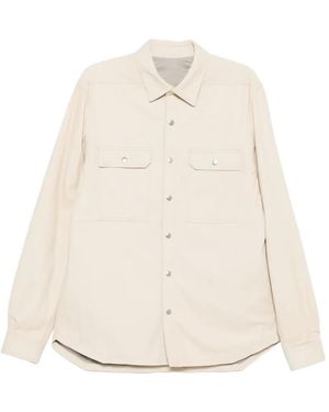 Rick Owens Temple Outershirt - White